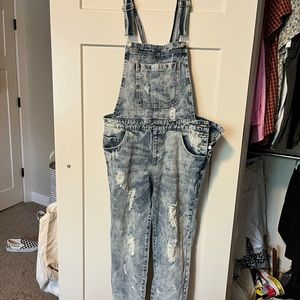Blue Denim Overalls